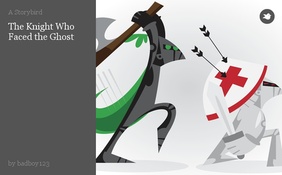 The Knight Who Faced the Ghost