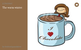 The warm winter.