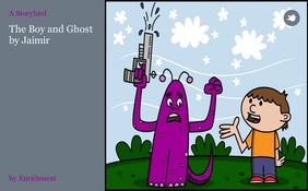 The Boy and Ghost by Jaimir