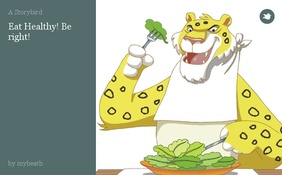 Eat Healthy! Be right!