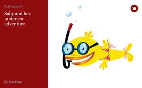 Sally and her undersea adventure.