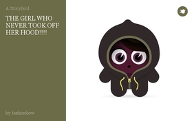 THE GIRL WHO NEVER TOOK OFF HER HOOD!!!!