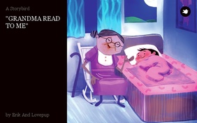 "GRANDMA READ TO ME"