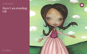 there I am standing tall