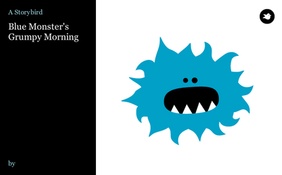 Blue Monster's Grumpy Morning