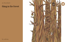 thing in the forest