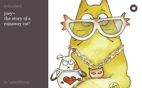 joey~
the story of a runaway cat!