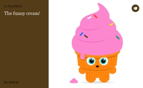 The funny cream!