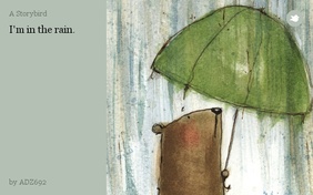 I don't like rain!