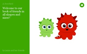 Welcome to our book of friends in all shapes and sizes!!