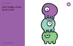 don't judge a book by its cover.