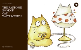 THE RANDOME BOOK OF 
CAT TASTEROPHY!!!