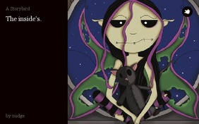 The inside's.