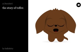 the story of toffee.