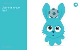 Soccer is soooo fun!