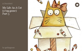 My Life As A Cat 
(a tag game)
Part 3