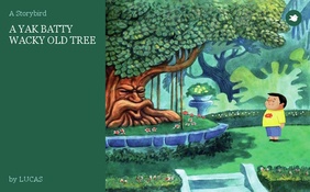 A YAK BATTY WACKY OLD TREE