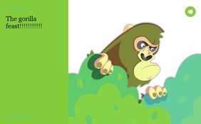 The gorilla feast!!!!!!!!!!!