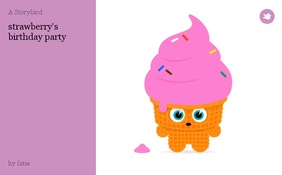 strawberry's birthday party