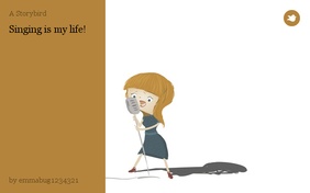 Singing is my life!