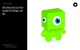 Blockhead and the magical thingy ma jig