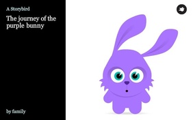 The journey of the purple bunny