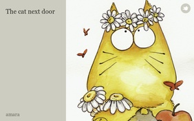 The fat cat next door