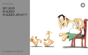 MY LEGS WALKED WALKED AWAY!!!!