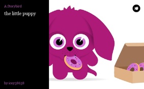 the little puppy