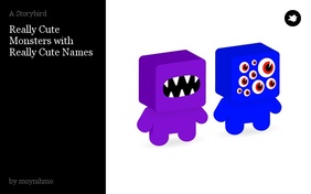 Really Cute Monsters with Really Cute Names