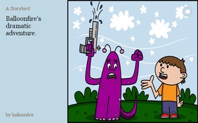 Balloonfire's dramatic adventure.