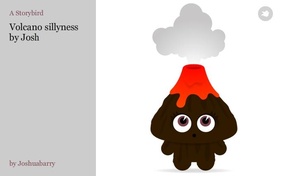 Volcano sillyness by Josh