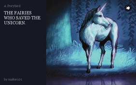 THE FAIRIES WHO SAVED THE UNICORN.