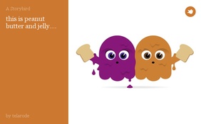this is peanut butter and jelly....