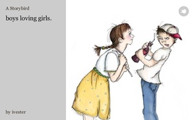 boys loving girls.