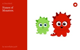 Names of Monsters.