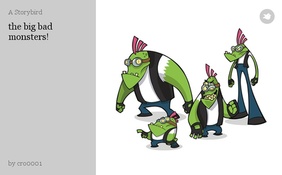 the big bad monsters!