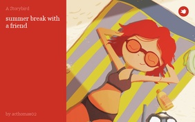 summer break with a friend