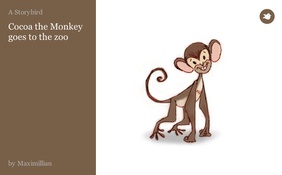 Cocoa the Monkey goes to the zoo