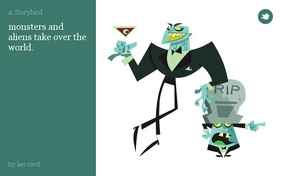 monsters and aliens take over the world.