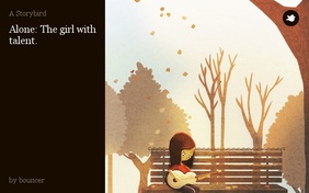 Alone: The girl with talent.