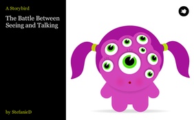 The Battle Between Seeing and Talking