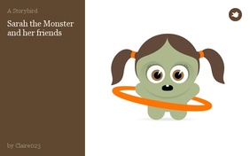 Sarah the Monster and her friends
