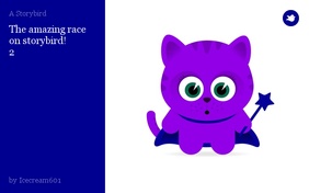 The amazing race on storybird!
2