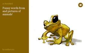 Funny words from and pictures of animals!