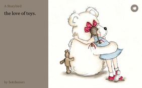 the love of toys.