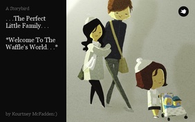. . .The Perfect Little Family. . . 

*Welcome To The Waffle's World. . .*