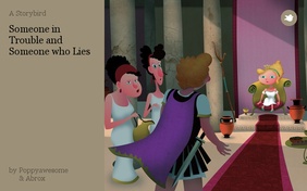 Someone in Trouble and Someone who Lies