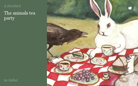The animals tea party