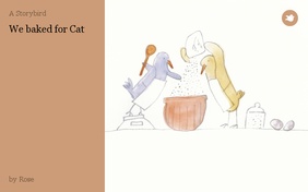 We baked for Cat
